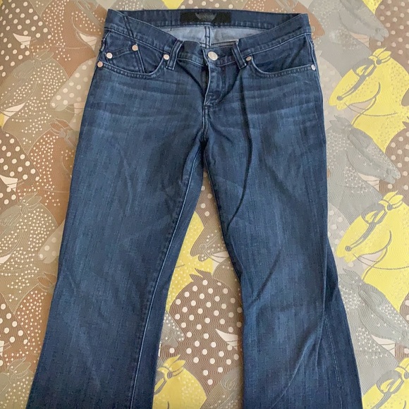 Rock & Republic EUC Roth Rhinestone Pocket Jenas 28 - Picture 2 of 15